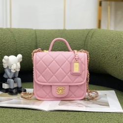 샤넬 CHANEL 미니 탑핸들 플랩백