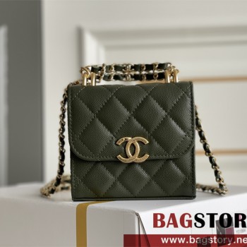 샤넬 CHANEL 퀄팅 체인 클러치백 미니