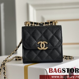 샤넬 CHANEL 퀄팅 체인 클러치백 미니 A81633