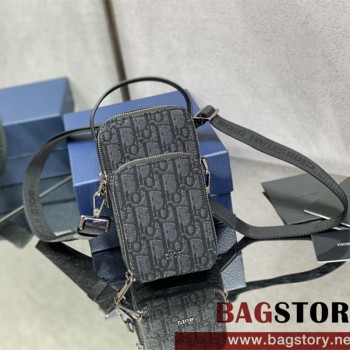 디올 DIOR 오블리크 폰홀더백