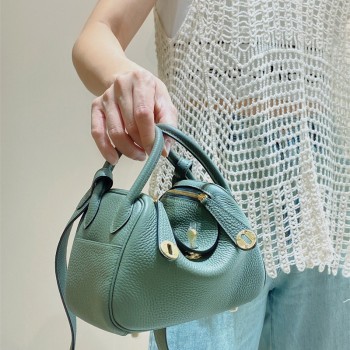 에르메스 HERMES 미니 린디 Mini Lindy Togo가죽 금장 은장