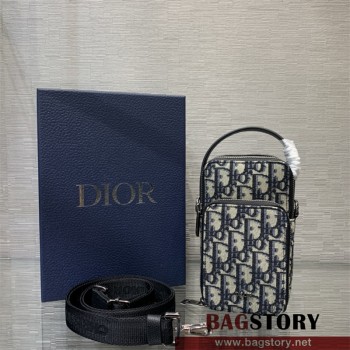 디올 DIOR 오블리크 폰홀더백 
