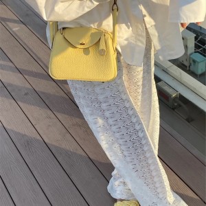 에르메스 HERMES 미니 린디 Mini Lindy Togo가죽 금장 은장