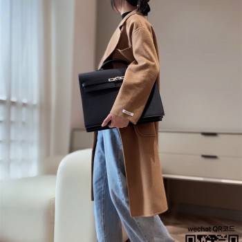 에르메스 HERMES 켈리백 Kelly Togo가죽 금장 은장 38cm