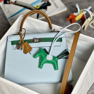 에르메스 HERMES 켈리백 Kelly epsom가죽 금장 은장