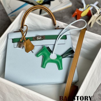 에르메스 HERMES 켈리백 Kelly epsom가죽 금장 은장