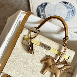 에르메스 HERMES 켈리백 Kelly epsom가죽 금장 은장