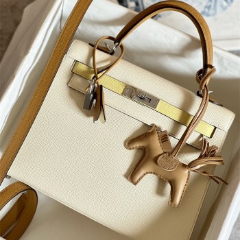 에르메스 HERMES 켈리백 Kelly epsom가죽 금장 은장