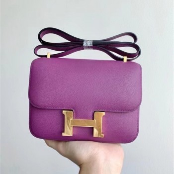 에르메스 HERMES 콘스탄스 epsom가죽  19CM
