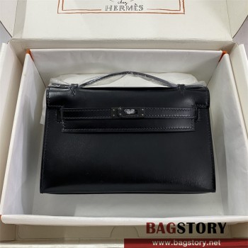 에르메스 HERMES MINI 켈리 BOX가죽 22CM