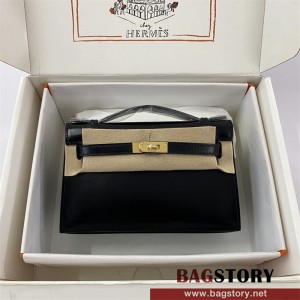 에르메스 HERMES MINI 켈리 BOX가죽 22CM