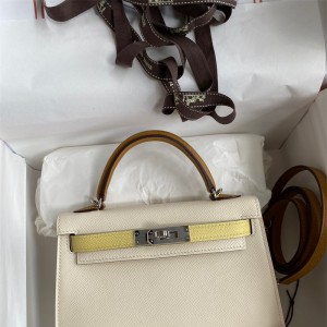에르메스 HERMES MINI Kelly 미니켈리2 epsom가죽 19cm