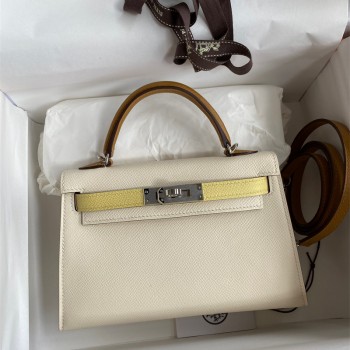 에르메스 HERMES MINI Kelly 미니켈리2 epsom가죽 19cm