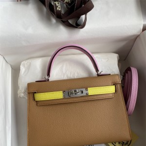 에르메스 HERMES MINI Kelly 미니켈리2 epsom가죽 19cm