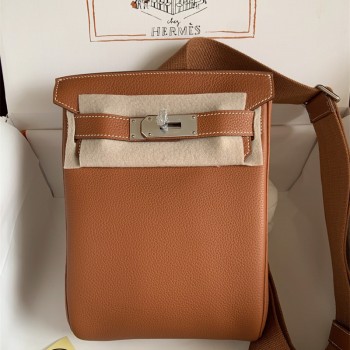 에르메스 HERMES 핵아도PM Togo가죽 18cm
