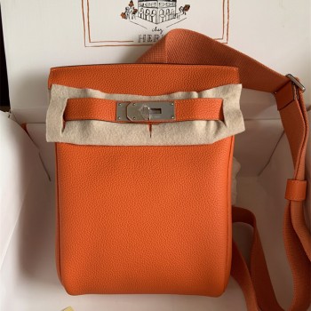 에르메스 HERMES 핵아도PM Togo가죽 18cm