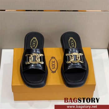 토즈 TOD'S 힐 샌들 슬리퍼