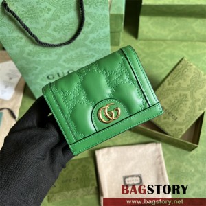 구찌 GG 마틀라세 카드 케이스 반지갑 723786 블랙