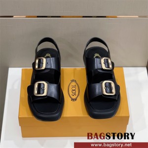 토즈 TOD'S 힐 샌들 슬리퍼
