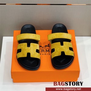 에르메스 HERMES 힐 샌들 슬리퍼