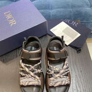 디올 DIOR 힐 샌들 슬리퍼