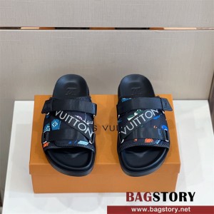 루이비통 LV 힐 샌들 슬리퍼