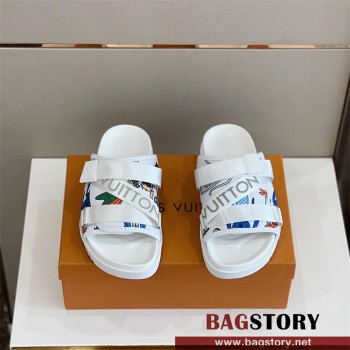 루이비통 LV 힐 샌들 슬리퍼