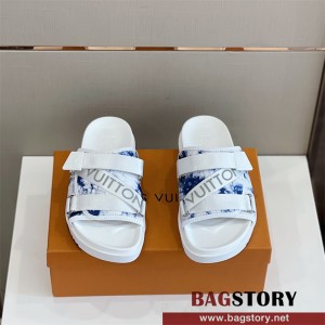 루이비통 LV 힐 샌들 슬리퍼