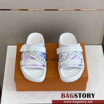 루이비통 LV 힐 샌들 슬리퍼