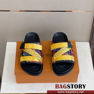 루이비통 LV 힐 샌들 슬리퍼