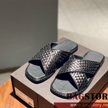 보테가베네타 BV 힐 샌들 슬리퍼