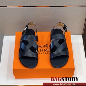 에르메스 HERMES 힐 샌들 슬리퍼