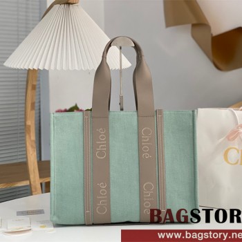 끌로에 Chloe 45cm 우디 토트백 라지