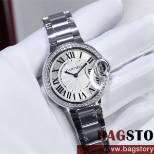 까르띠에 CARTIER 발롱블루 33mm