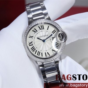까르띠에 CARTIER 발롱블루 33mm