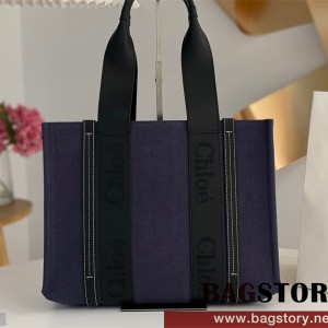 끌로에 Chloe 37cm 우디 토트백 미디움