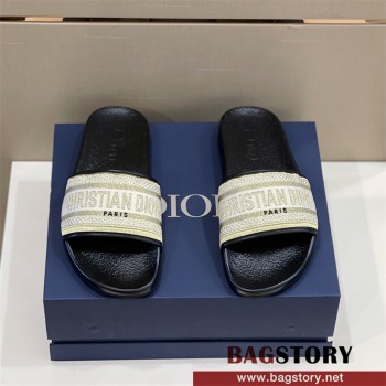 디올 DIOR 힐 샌들 슬리퍼