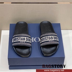 디올 DIOR 힐 샌들 슬리퍼