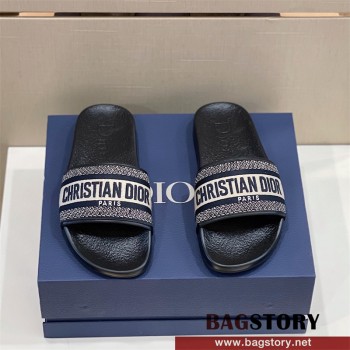 디올 DIOR 힐 샌들 슬리퍼