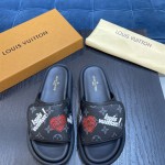 루이비통 LV 힐 샌들 슬리퍼