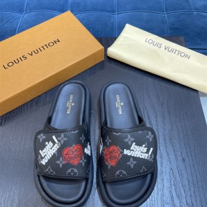 루이비통 LV 힐 샌들 슬리퍼