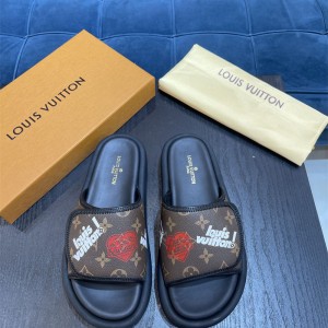 루이비통 LV 힐 샌들 슬리퍼