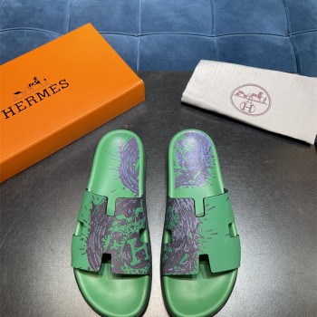 에르메스 HERMES 힐 샌들 슬리퍼