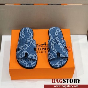 에르메스 HERMES 힐 샌들 슬리퍼