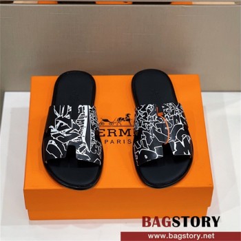 에르메스 HERMES 힐 샌들 슬리퍼
