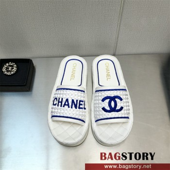 샤넬 CHANEL 힐 샌들 슬리퍼