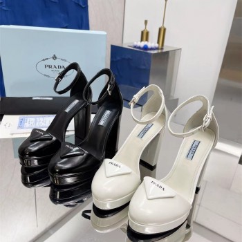 프라다 PRADA 힐 샌들 슬리퍼