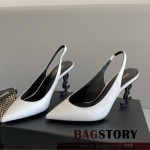 입생로랑 YSL 힐  샌들 슬리퍼