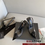 입생로랑 YSL 힐  샌들 슬리퍼