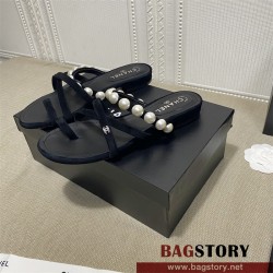 샤넬 CHANEL 힐 샌들 슬리퍼